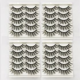20/10/5 Paar Valse Mink Wimpers Natuurlijke Piekerige Lange Valse Wimpers Handgemaakte Gevleugelde Dikke Lash Voor Wimper Extension Make gereedschap (Color: 20Pairs-MZA4081)