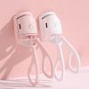 Eyelash Curler Portable Electric Heated Comb Eye Lash Long Lasting Eyelashes Curls Thermal Eyelash Curler Makeup Tools Heated Eyelash Curlers; Recharg